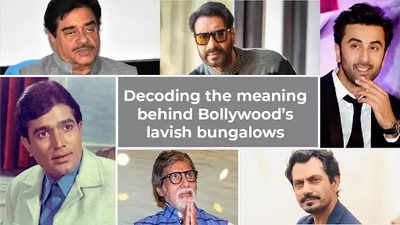 Shivaay, Aashirwad, Ramayan - Decoding the emotional and religious names of Bollywood’s lavish bungalow