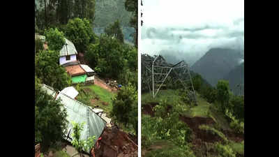 Landslide damages roads and houses in J-K's Ramban