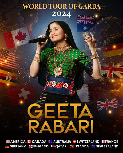Singer Geeta Rabari set to take the world groove with 'Garba World Tour'