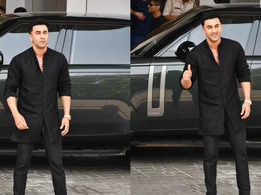Ranbir Kapoor seen in a new look at the airport amidst leaked photos from ‘Ramayana’ going viral, netizens call him ‘too handsome’ - WATCH video