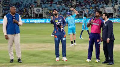 Watch: Confusion, miscommunication over who won toss during Lucknow Super Giants-Rajasthan Royals IPL game