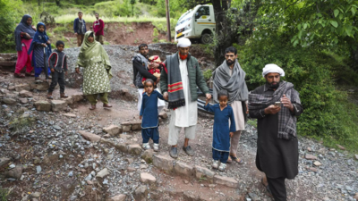 Over 500 persons relocated to safer places amid land sinking in J&K's Ramban