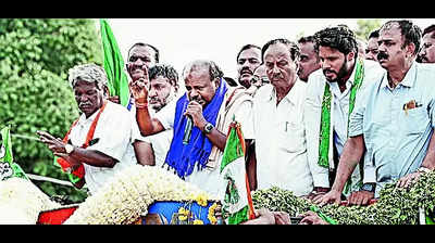 Cong, JD(S) positive of Mandya win after record voter turnout