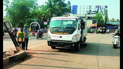 HDMC’s mechanised sweepers will ensure dust-free streets