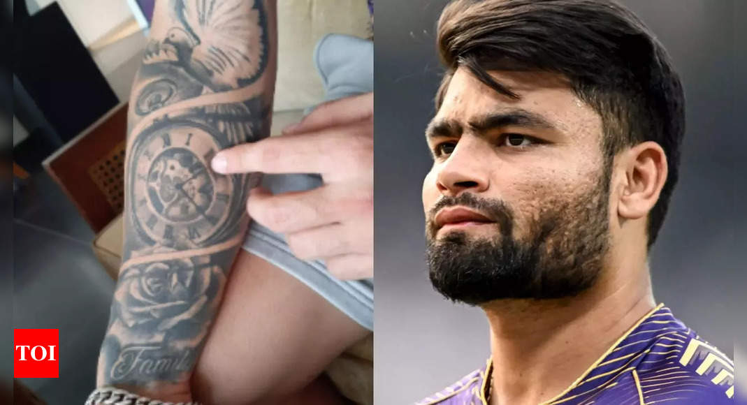 ‘My family’s life changed…’: KKR star Rinku Singh reveals special meaning of his tattoo | Cricket News – Times of India