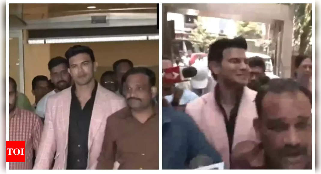 Sahil Khan sent to police custody till May 1 in connection with the Mahadev Betting App case – WATCH | – Times of India