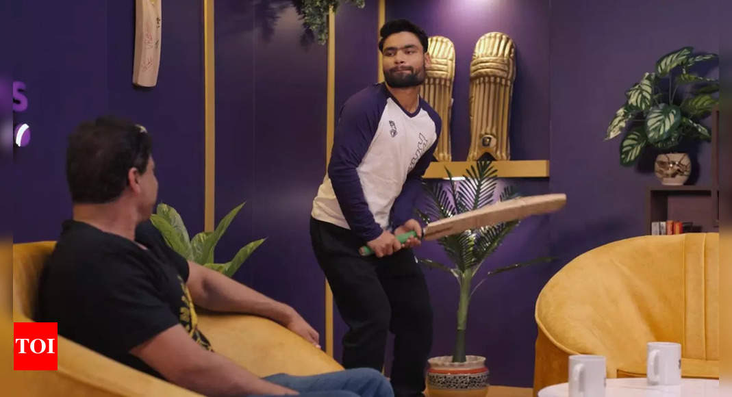 Rinku Singh showcases incredible mimicry with Virat Kohli’s batting stance | Cricket News – Times of India