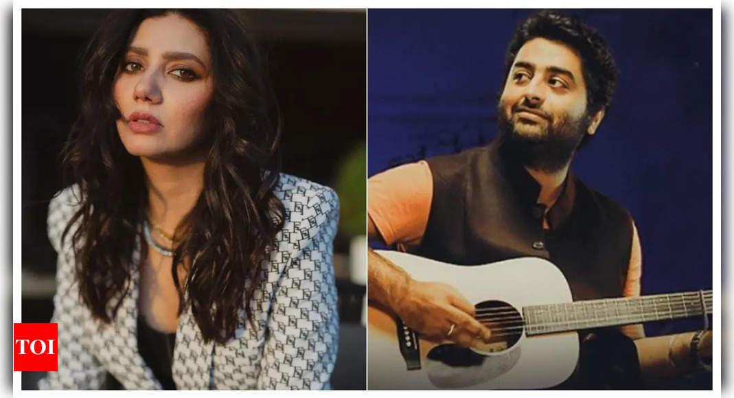 Arijit Singh apologises to Mahira Khan after overlooking her at a concert: ‘I couldn’t recognise her…’ | – Times of India