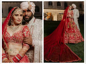 Arti Singh-Dipak's unseen dreamy pics from wedding