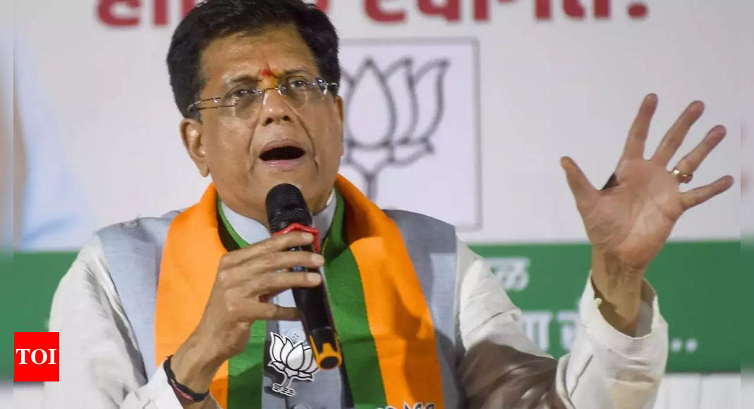 ‘Country is safe, moving towards prosperity under PM Modi’: Piyush Goyal | India News – Times of India