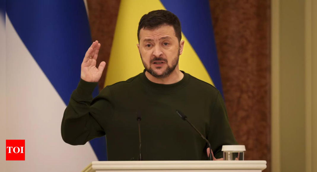 Ukraine’s Zelenskyy issues fresh plea for Patriots, EU accession, Nato entry – Times of India