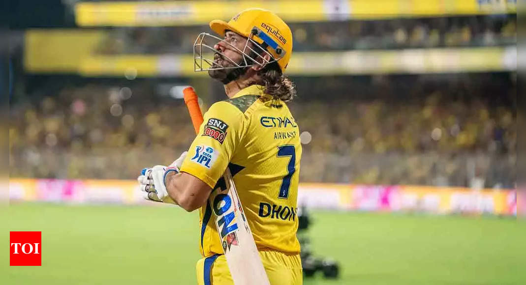 IPL 2024: MS Dhoni becomes first player to make this big record in Chennai Super Kings’ win against Sunrisers Hyderabad | Cricket News – Times of India