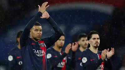 Paris Saint-Germain win Ligue 1 title for record 12th time as AS Monaco slip to defeat against Olympique Lyonnais