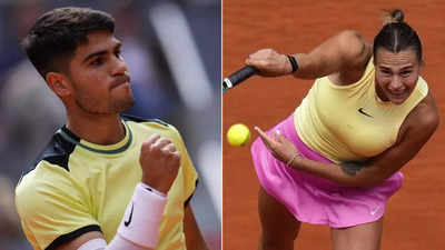 Madrid Open 2024: Carlos Alcaraz, Aryna Sabalenka advance to pre-quarterfinals