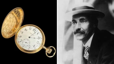 Titanic gold pocket watch sells for £1.17 million