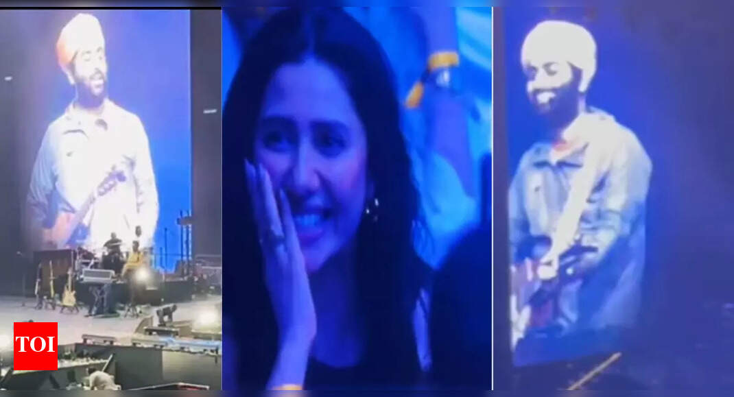 Stay blessed: Pak star Mahira Khan to Arijit Singh after attending ...
