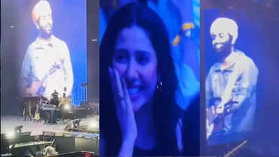Arijit Singh's heartwarming gesture for Mahira Khan wins the internet; a fan says, "This gonna stay on my mind for a few years now"