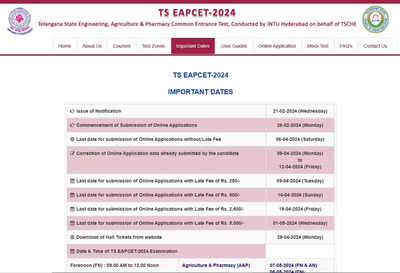 TS EAMCET Hall Ticket 2024 to be out today at eapcet.tsche.ac.in, here's how to check your admit card