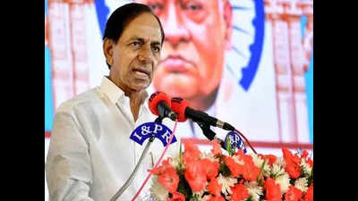 ‘K Chandrasekhar Rao (KCR) meeting people after they rejected him’