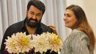 Mohanlal pens a sweet note for his wife Suchithra on their wedding anniversary