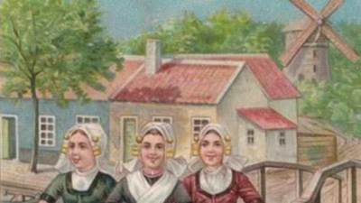 Optical illusion test: Spot the three hidden boys in this classic village painting in 9 seconds