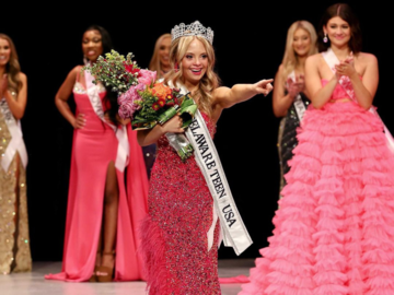 Teen beauty with Down syndrome crowned Miss Delaware Teen USA 2024!