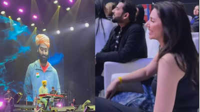 Mahira Khan drops video from Arijit Singh's concert, responds to his apology and says, "It's beautiful to see humility in an artist' - WATCH video