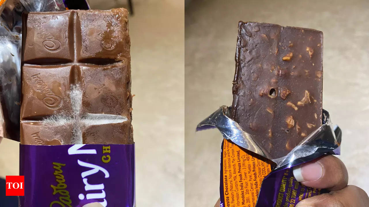 Fungus found on Cadbury Dairy Milk chocolate bar sparks debate - Times of  India