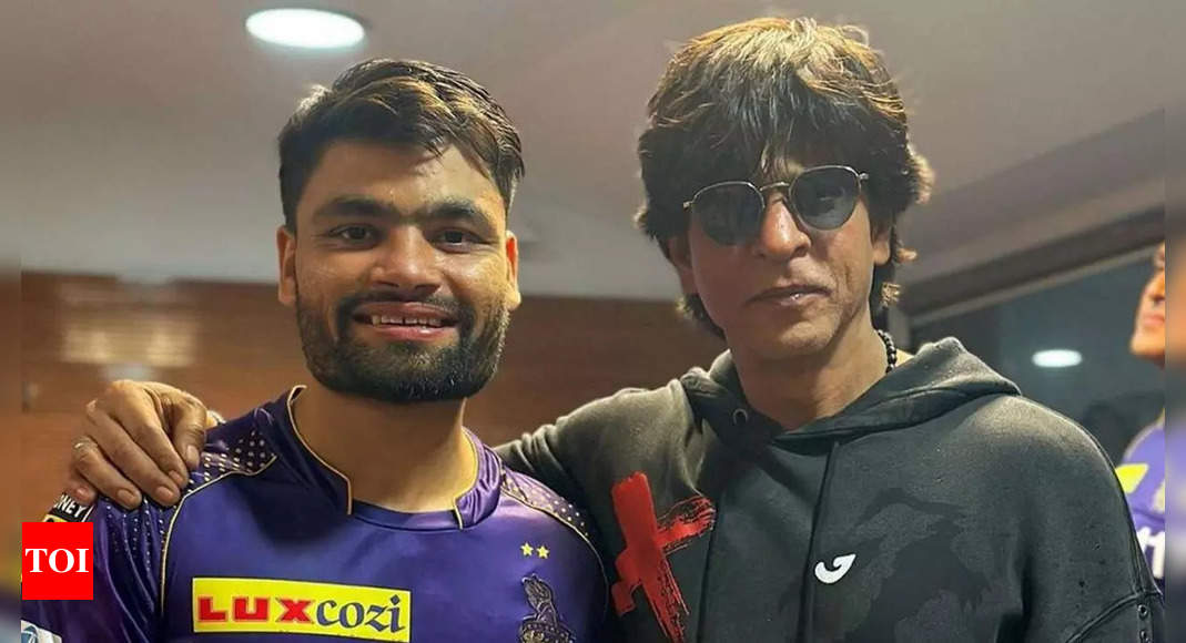 My personal wish is that Rinku Singh makes it to T20 World Cup: Shah Rukh Khan | Cricket News – Times of India