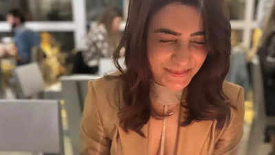 Samantha Ruth Prabhu makes a wish as she blows out her birthday candles - See photos