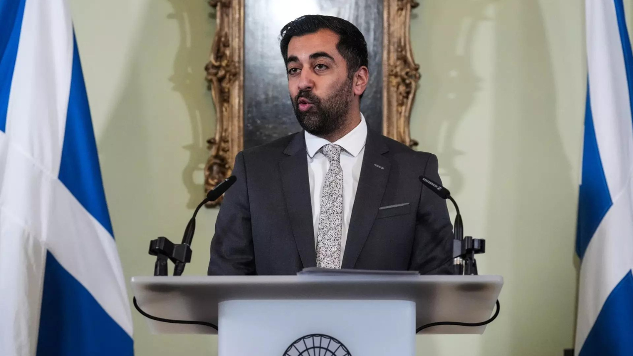 Scotland’s first Muslim first minister resigns after 13 months in role – Times of India