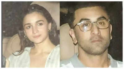 Ranbir Kapoor and Alia Bhatt twin in grey and white as they attend Super League match together - See photo