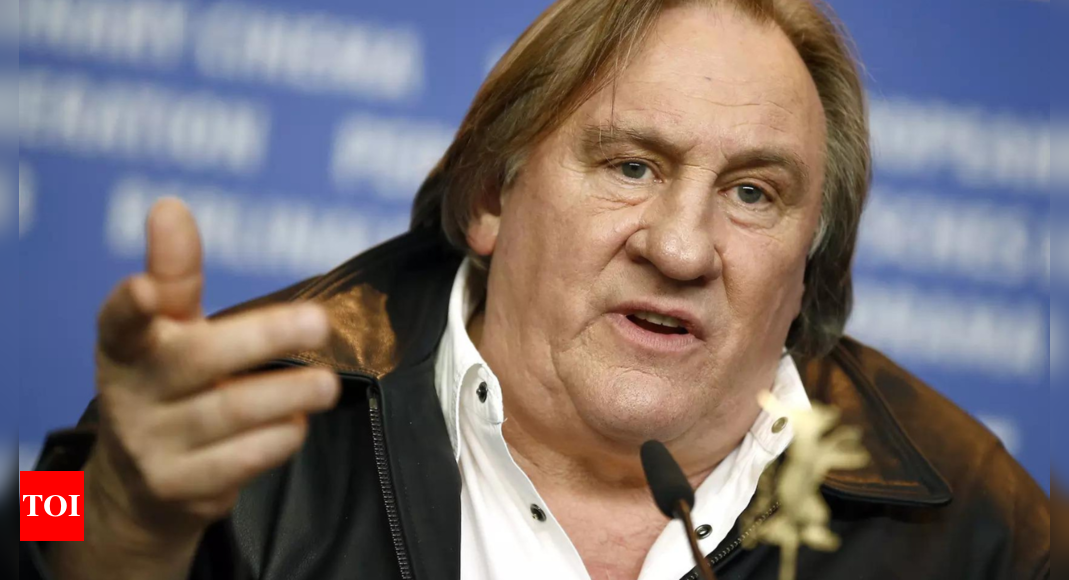 Depardieu Briefly Detained By Police Over ‘sex Assaults Times Of India