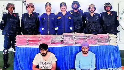 RS 60 crore cannabis seized off Gujarat, Maharashtra duo held