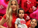 Khloé Kardashian compares photos of Tatum and True to a throwback of her and her brother Rob Kardashian