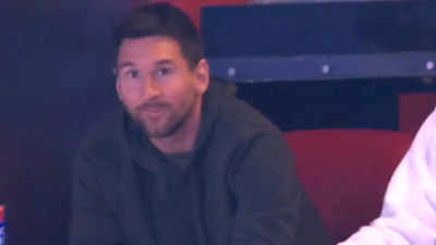 Watch: Lionel Messi spotted attending NBA's Miami Heat vs Boston Celtics game with ex-Barcelona buddies