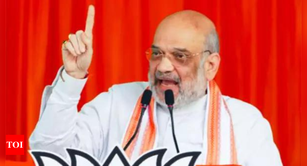Rahul Gandhi working to take level of politics to new low, says Amit Shah on fake videos | India News – Times of India