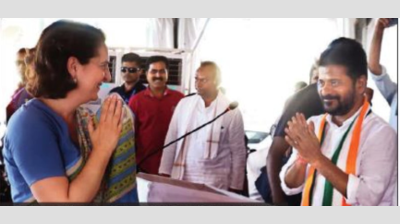 People of Telangana & Karnataka must defeat Modi's BJP: Revanth Reddy