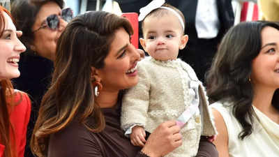 Priyanka Chopra says her mom Madhu Chopra is returning the favour by taking care of her daughter Malti Marie, here's how!