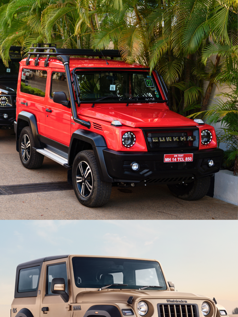 Force Gurkha Vs Mahindra Thar: 3 Door SUVs Go Head To Head | Times Now