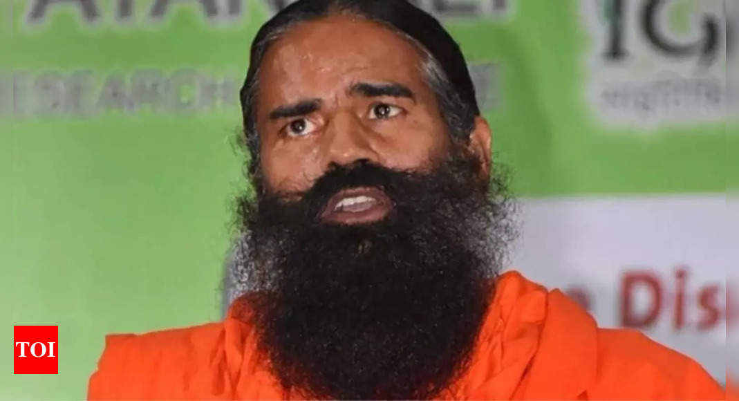 SC appreciates ‘marked improvement’ in public apology by Ramdev, Balkrishna, Patanjali | India News – Times of India