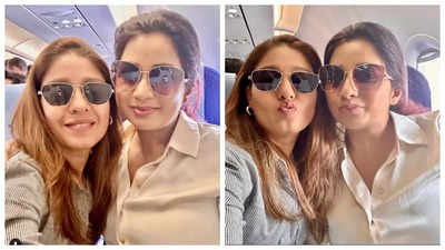 Shreya Ghoshal and Sunidhi Chauhan 'break the internet' with their stunning selfies; fans compare them to Asha Bhosle and Lata Mangeshkar