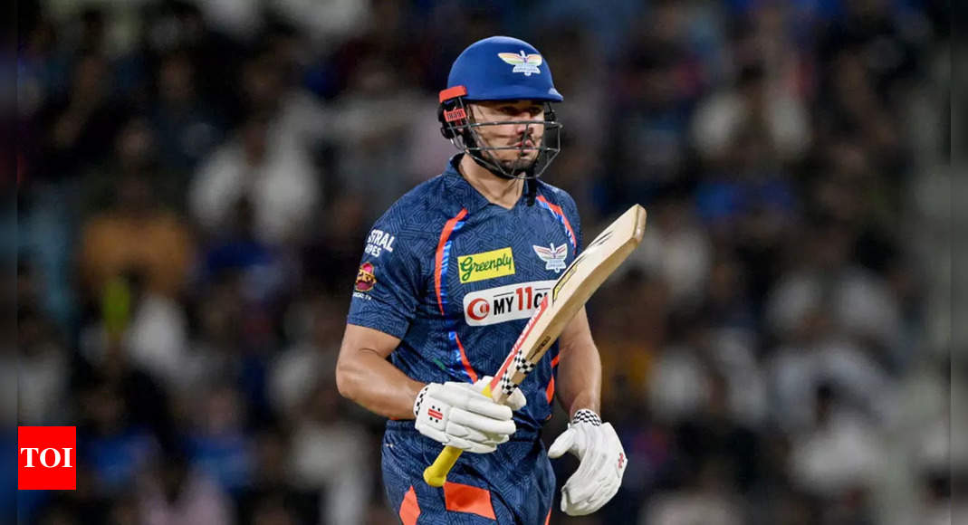 ‘Was not expecting new-ball responsibility, but enjoyed it’: LSG all-rounder Marcus Stoinis after win against MI | Cricket News – Times of India