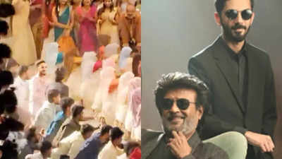 Netizens spot Anirudh Ravichander and Rajinikanth dancing together in a leaked video from 'Vettaiyan' - WATCH