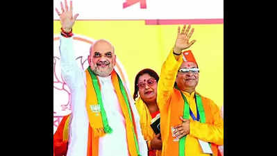 Bengal blocking central funds to poor, says Shah