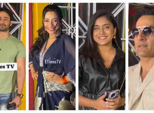 Rupali Ganguly's b'day bash; Shaheer, Sumona & others join
