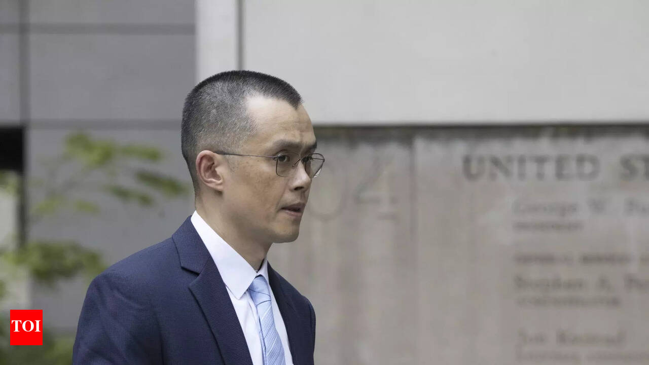 Binance crypto founder Changpeng Zhao sentenced to four months in prison -  Times of India