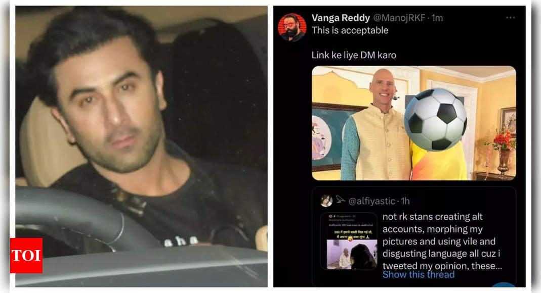 Ranbir Kapoor’s fans accused of harassing woman who criticised his Ramayana look; morphed her face in ‘obscene’ photos and videos | – Times of India