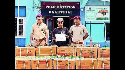 8k gelatin sticks, 1.5k detonators seized from Myanmar border