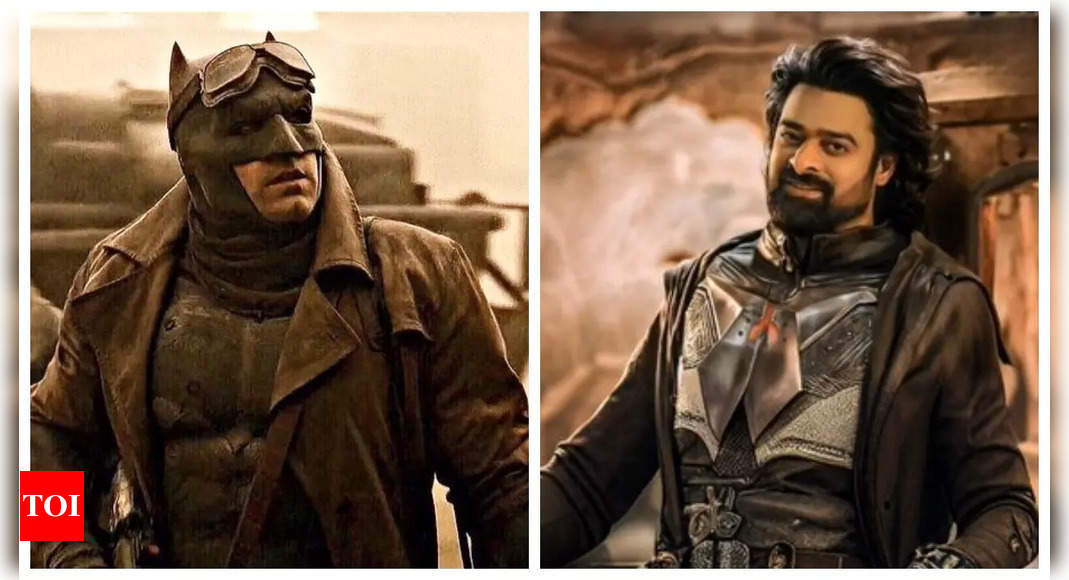 Prabhas debuts NEW ‘Kalki 2898 AD’ look in promo ad; fans think he looks like ‘Batman’ | – Times of India